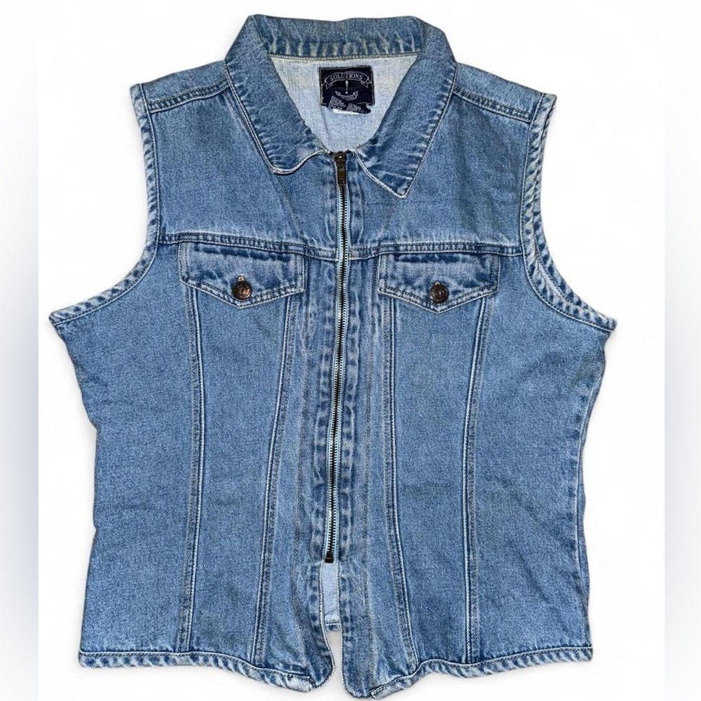 Classic Blue Denim Vest